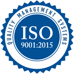 ISO 9001:2015 - Certified Company, Quality Management System (QMS). ISO 9001:2015 - Certified Company, Quality Management System (QMS).